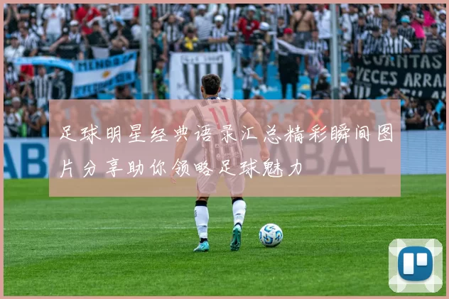 足球明星经典语录汇总精彩瞬间图片分享助你领略足球魅力